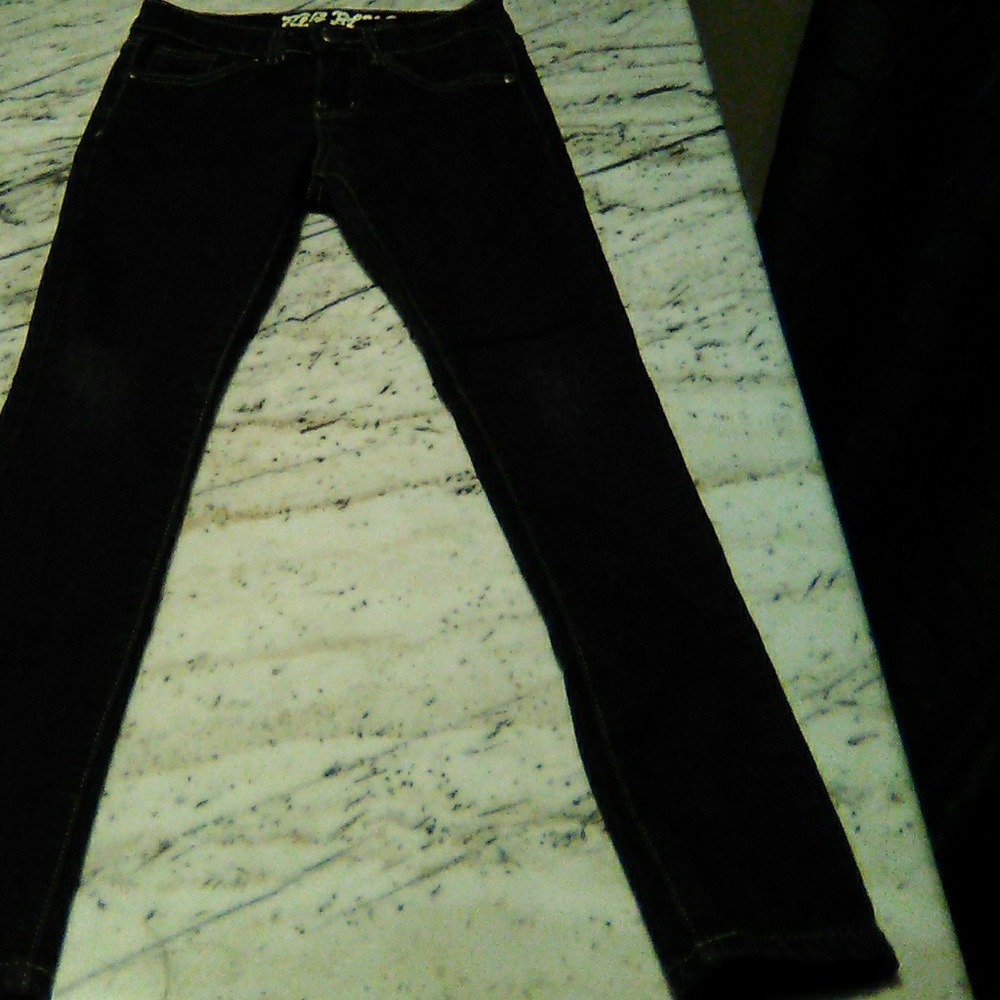 Tag Blue girls denium blue jeans (Size: 8)